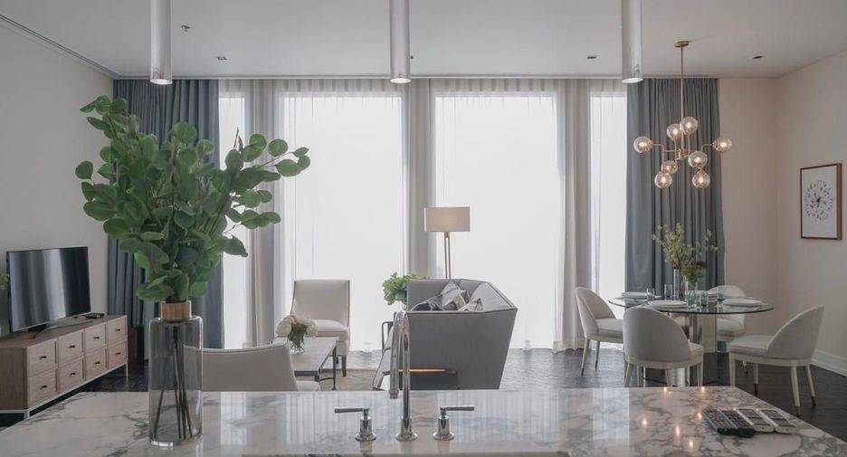 For rent 2 bedrooms condo in Sathon, Bangkok