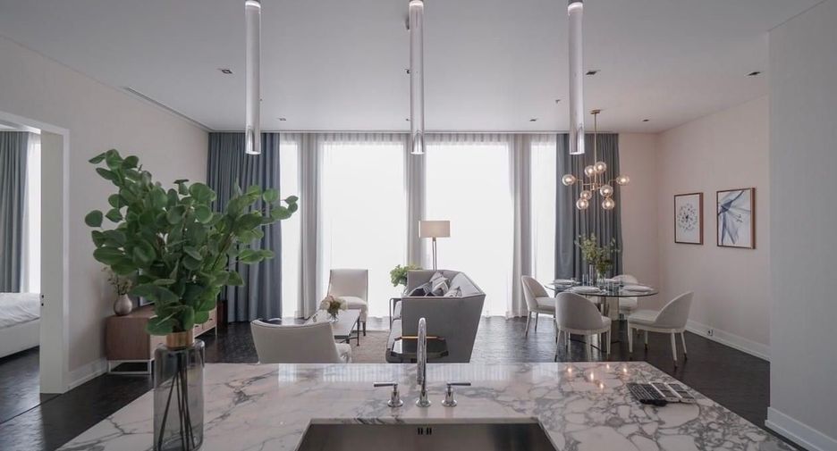 For rent 2 bedrooms condo in Sathon, Bangkok