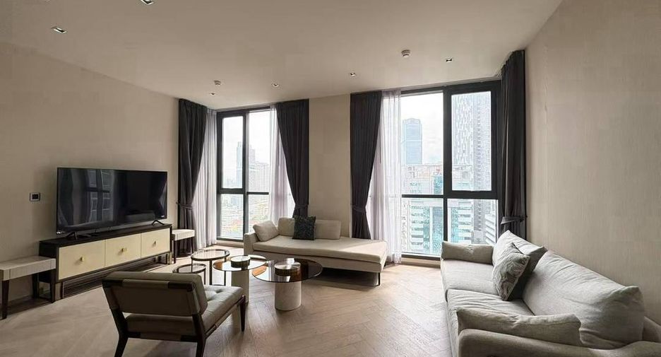 For rent 2 bedrooms condo in Sathon, Bangkok