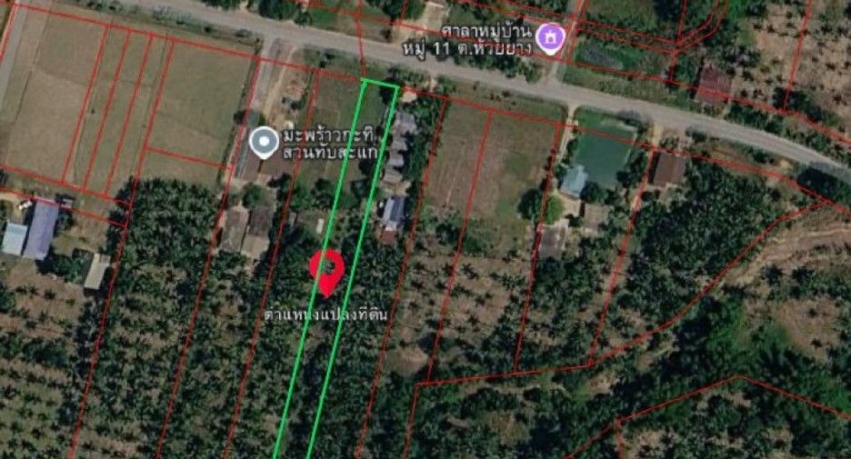 For sale land in Thap Sakae, Prachuap Khiri Khan