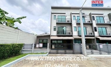 For sale 3 bedrooms townhouse in Mueang Nonthaburi, Nonthaburi