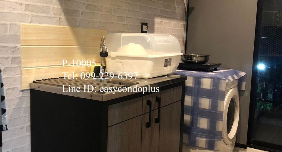 À louer 1 chambre condo à Mueang Samut Prakan, Samut Prakan