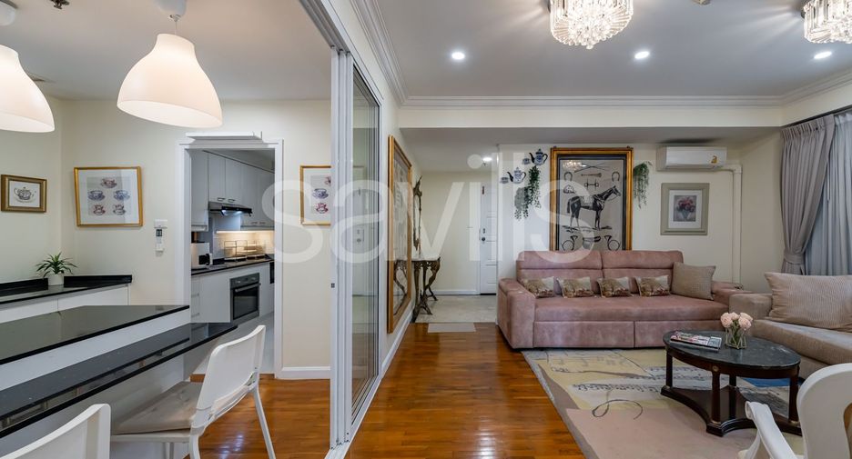 For rent 2 bedrooms condo in Sathon, Bangkok