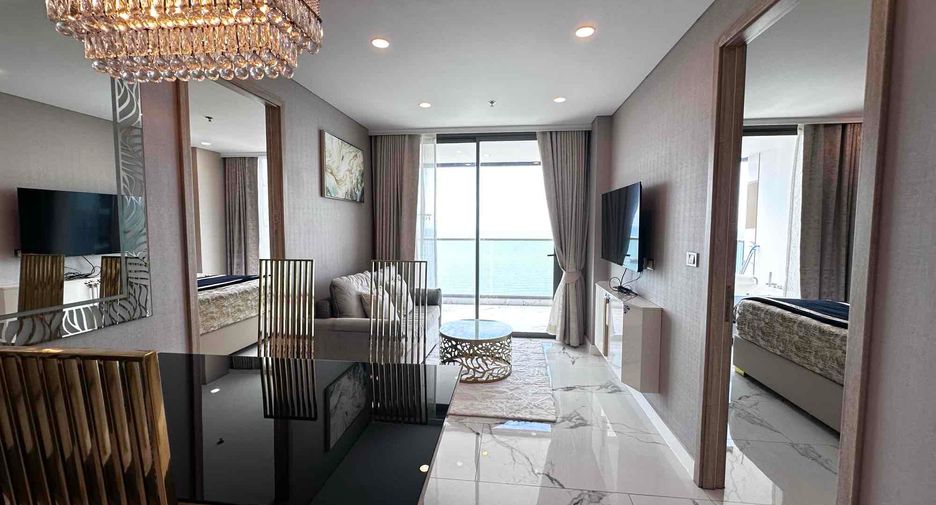 À louer 2 chambres condo à Jomtien, Pattaya