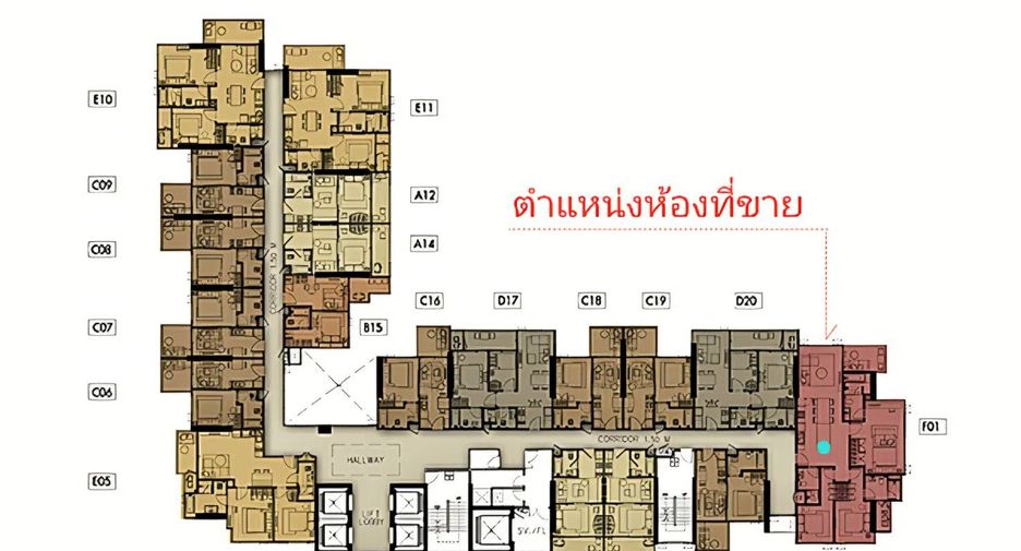 For sale 3 ベッドルーム condo in Si Racha, Chonburi