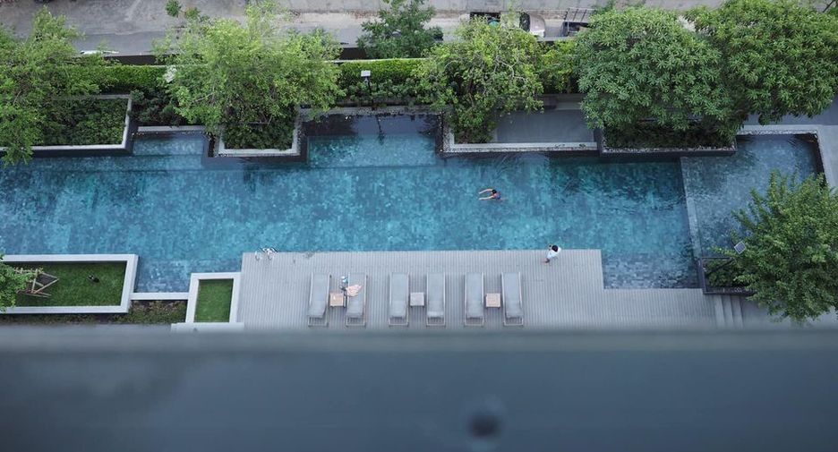 For rent 1 bed condo in Huai Khwang, Bangkok