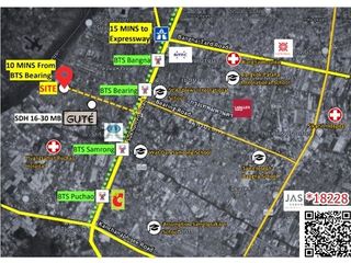For sale land in Phra Pradaeng, Samut Prakan