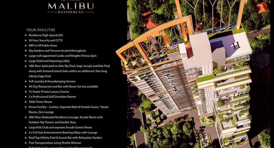 For sale 3 ベッドルーム condo in Bang Lamung, Chonburi