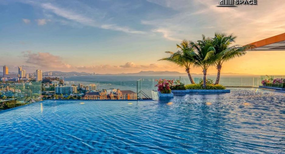 À louer 1 chambre condo à Jomtien, Pattaya