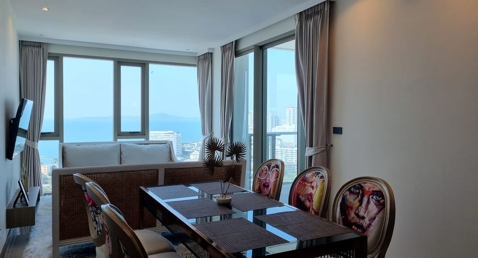 For rent and for sale 2 bedrooms condo in Jomtien, Pattaya