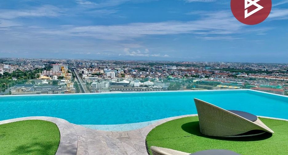 À vendre 1 chambre condo à Mueang Samut Prakan, Samut Prakan