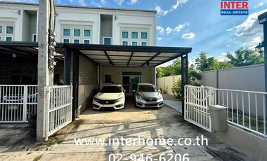 For sale 3 bedrooms townhouse in Sai Mai, Bangkok