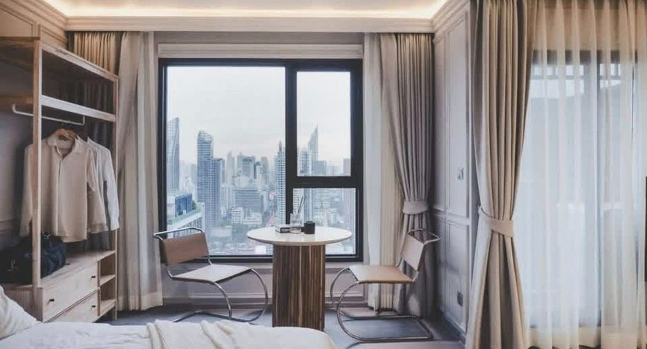 For rent 1 bed condo in Huai Khwang, Bangkok