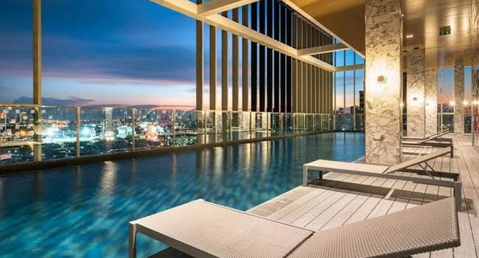 For rent 1 bed condo in Huai Khwang, Bangkok