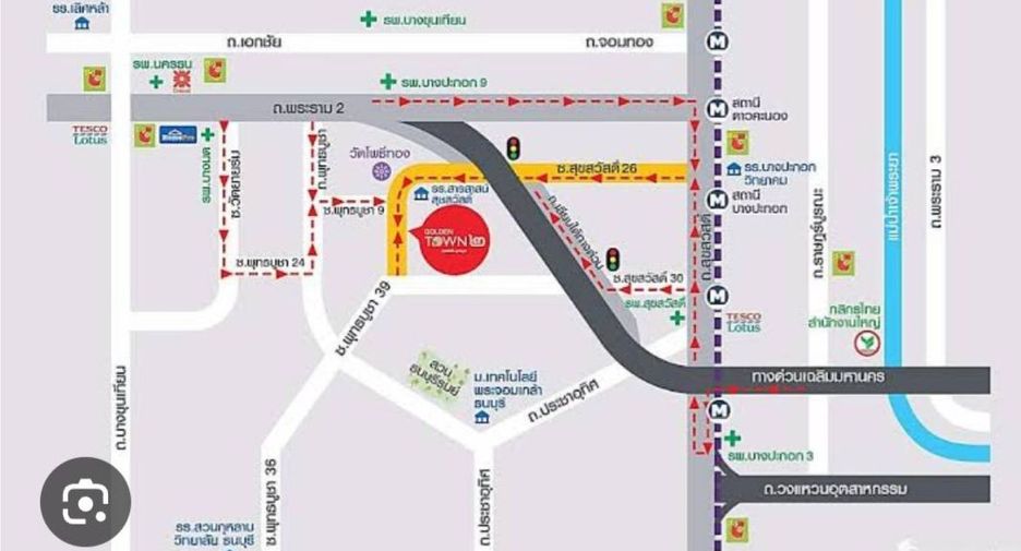 Reihenhaus zum Kauf mit 3 Zimmer in Thung Khru, Bangkok