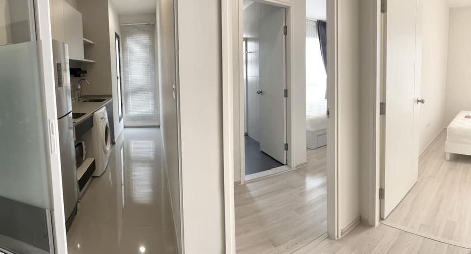 For rent 2 bedrooms condo in Huai Khwang, Bangkok