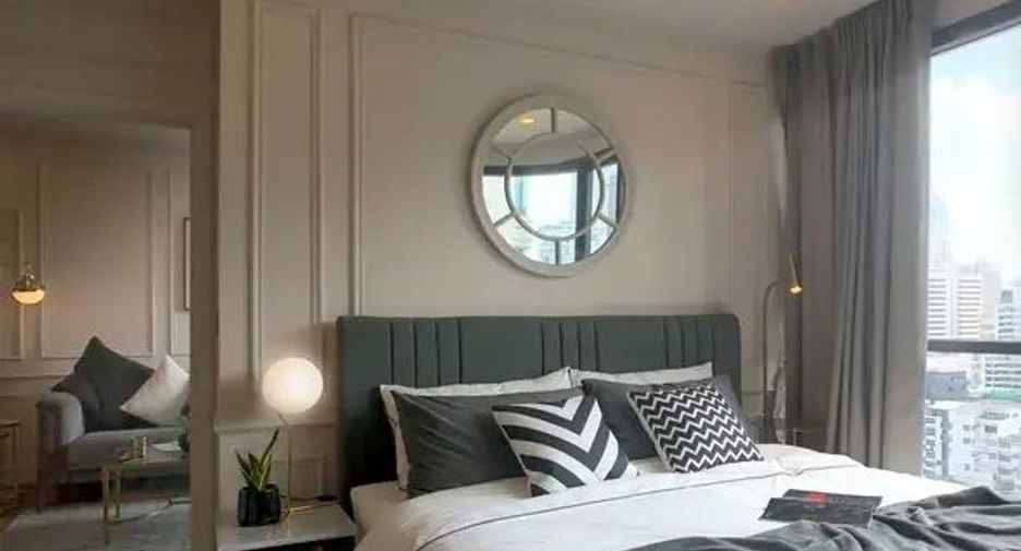 Condo en alquiler de 2 habitaciones en Huai Khwang, Bangkok