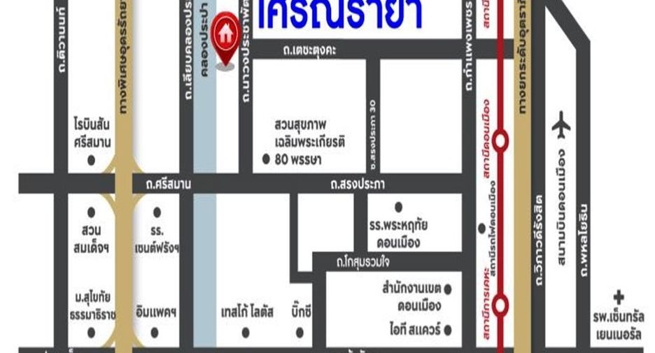 For sale 3 bedrooms house in Mueang Pathum Thani, Pathum Thani