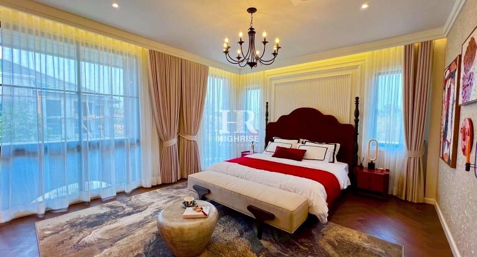 For rent 4 bedrooms villa in Bang Lamung, Chonburi