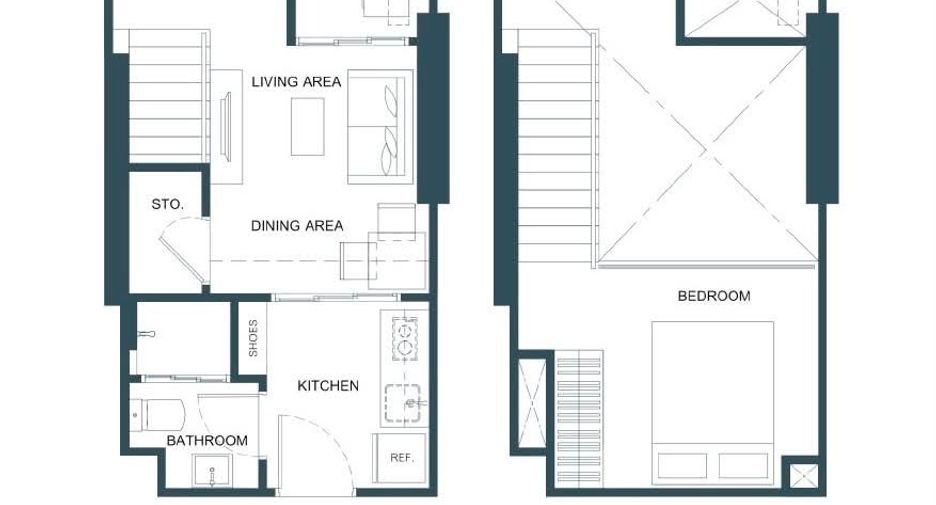 Wohnung zur Miete mit 1 Zimmer in Khlong San, Bangkok