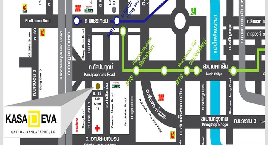Reihenhaus zum Kauf mit 3 Zimmer in Bang Bon, Bangkok