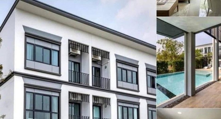 For rent 3 bedrooms townhouse in Mueang Samut Prakan, Samut Prakan