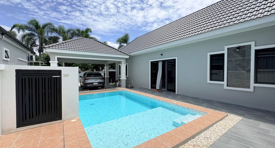 À louer et à vendre 3 chambres villa à Huay Yai, Pattaya