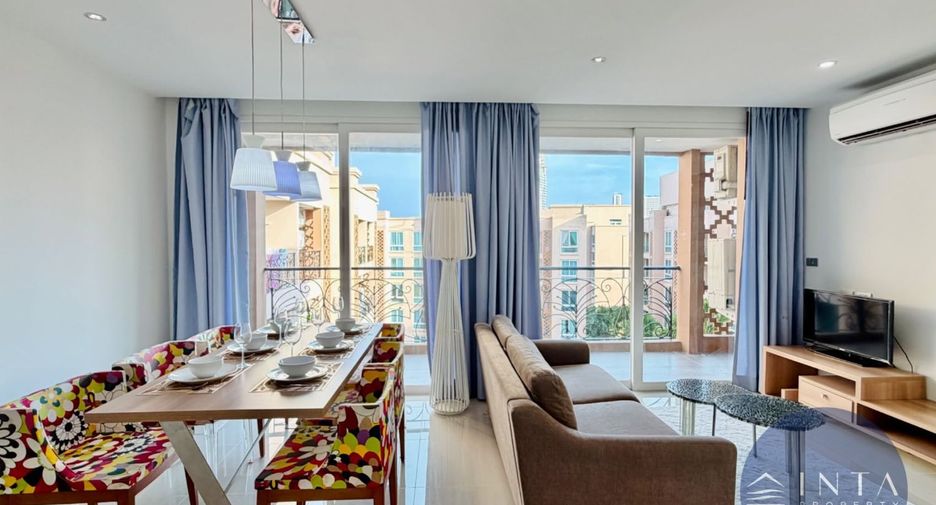 For rent 2 bedrooms condo in Jomtien, Pattaya