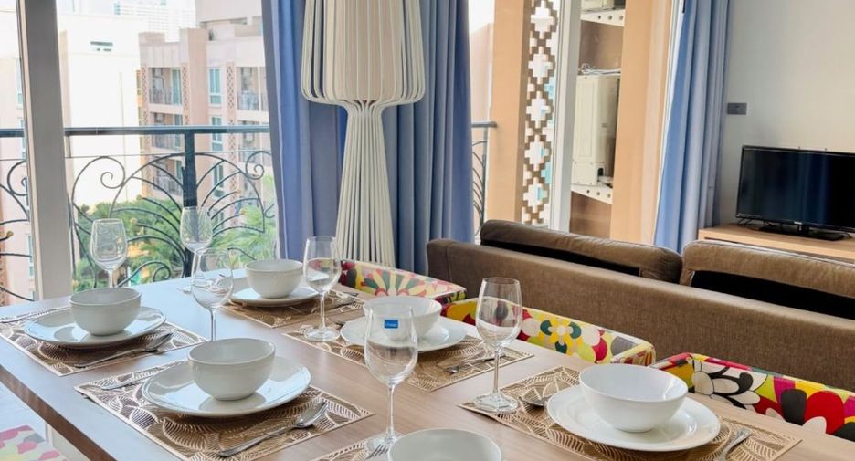 For rent 2 bedrooms condo in Jomtien, Pattaya