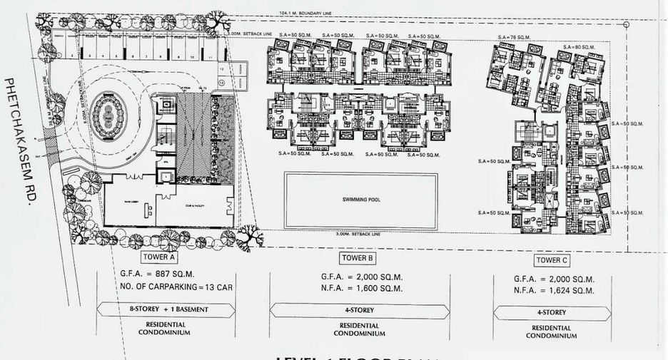 Condo en venta de 1 habitaciones en Hua Hin, Prachuap Khiri Khan
