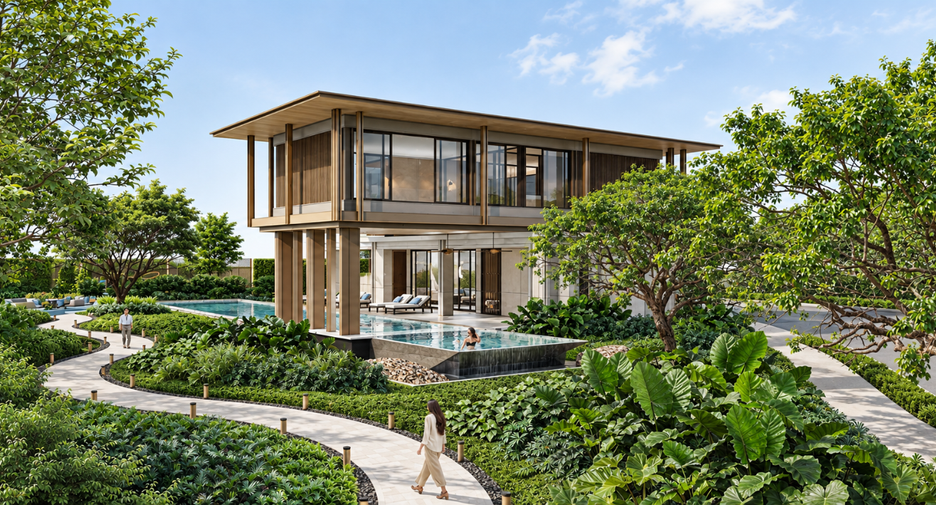 For sale 3 bedrooms villa in Bang Lamung, Chonburi