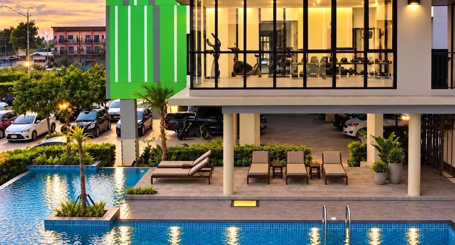 Wohnung zum Kauf mit 1 Zimmer in Bang Lamung, Chonburi