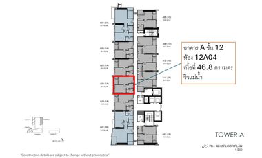 À vendre 1 chambre condo à Dusit, Bangkok