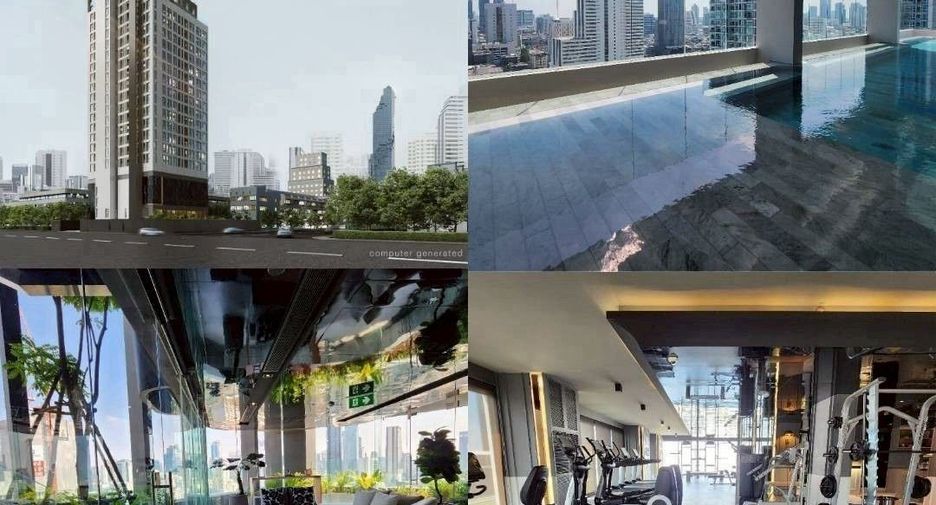 Wohnung zur Miete mit 2 Zimmer in Bang Rak, Bangkok