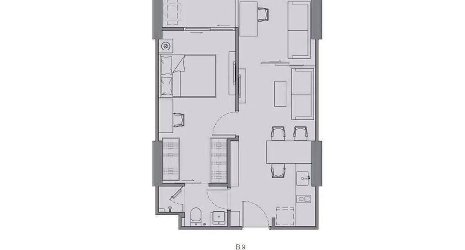 Wohnung zur Miete mit 2 Zimmer in Bang Rak, Bangkok