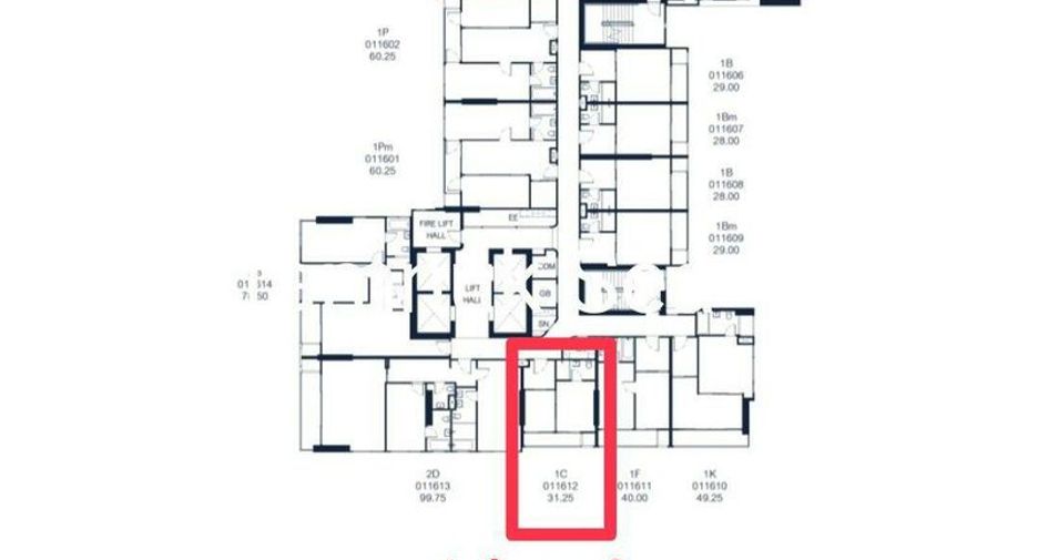 Wohnung zum Kauf mit 1 Zimmer in Bang Lamung, Chonburi