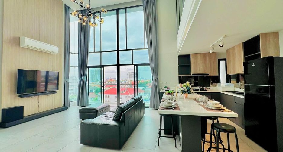À louer 2 chambres condo à Bang Lamung, Chonburi