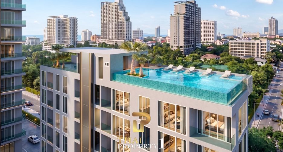 À vendre 1 chambre condo à Bang Lamung, Chonburi
