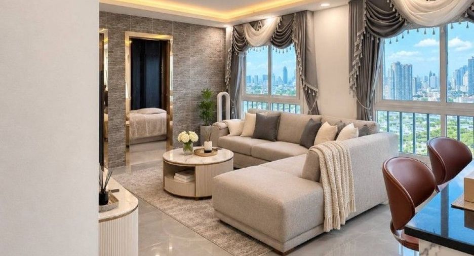 Condo en venta de 2 habitaciones en Yan Nawa, Bangkok