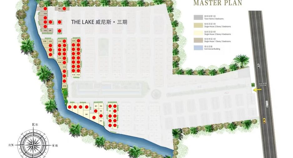 Casa en venta de 5 habitaciones en Bang Lamung, Chonburi