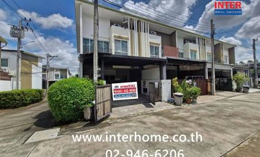For sale 3 bedrooms townhouse in Mueang Nonthaburi, Nonthaburi