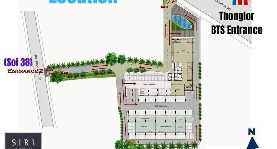 Продажа 2 спальни кондо в Кхлонг Тоеи, Бангкок