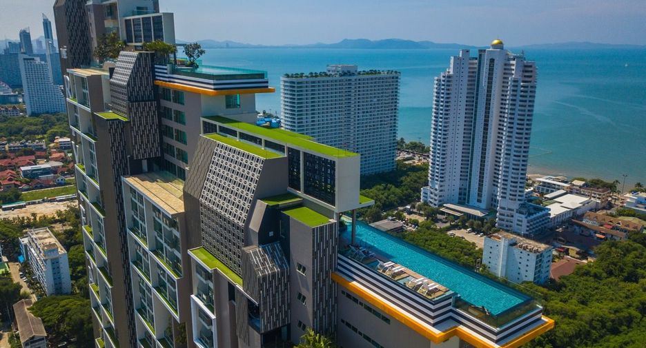 Condo en alquiler y en venta de 1 habitaciones en Jomtien, Pattaya