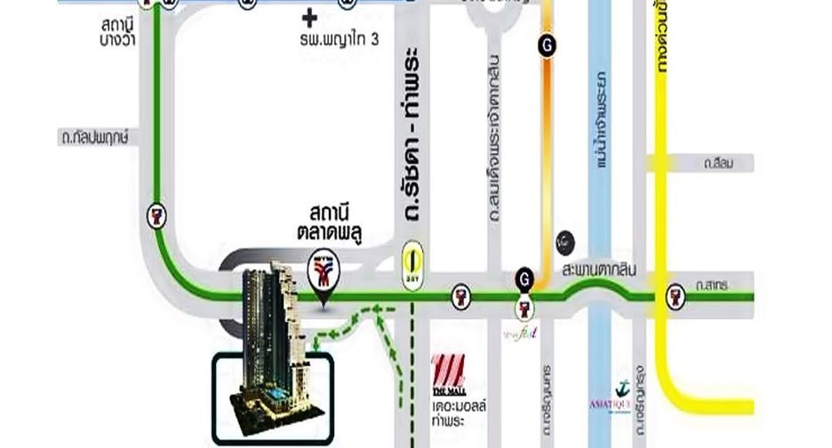 For sale 1 bed condo in Chom Thong, Bangkok