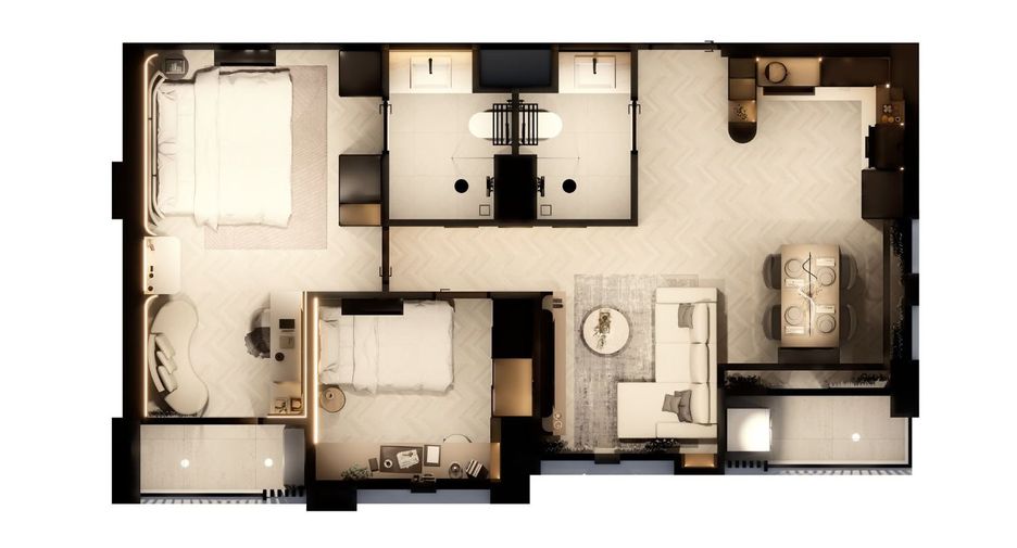 Wohnung zum Kauf mit 2 Zimmer in Mueang Chiang Mai, Chiang Mai