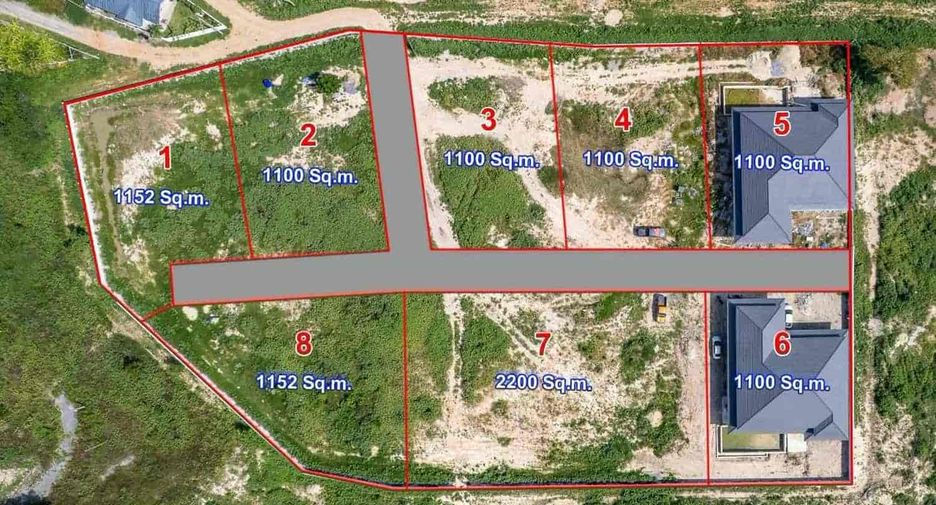 For sale land in Hua Hin, Prachuap Khiri Khan