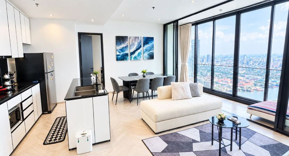 Wohnung zum Kauf mit 2 Zimmer in Khlong San, Bangkok