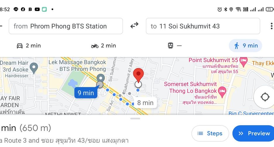 出租 4 卧室 联排别墅 在 Khlong Toei, 曼谷