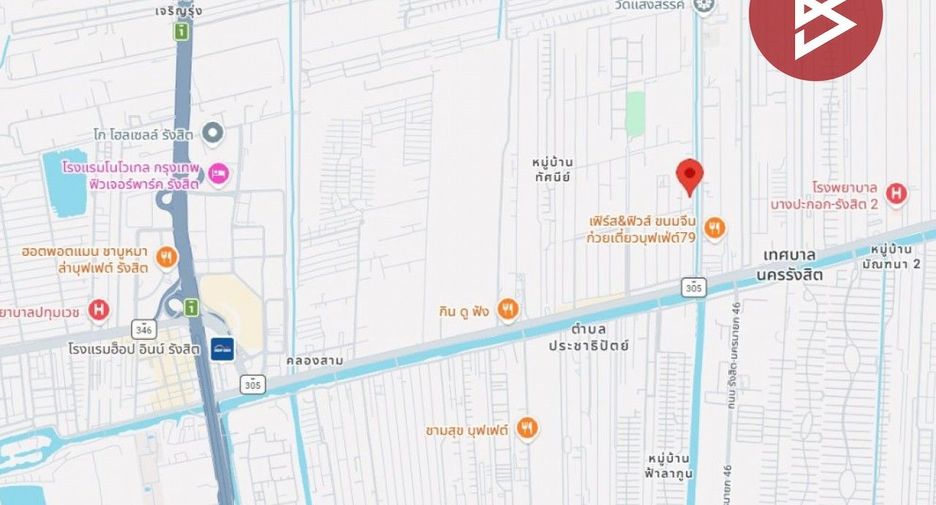 Terreno en venta en Thanyaburi, Pathum Thani