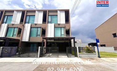 For sale 3 bedrooms townhouse in Sai Mai, Bangkok